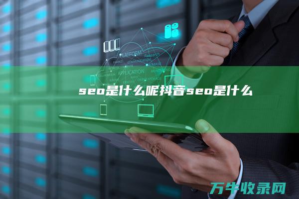 seo是什么呢 (抖音seo是什么)