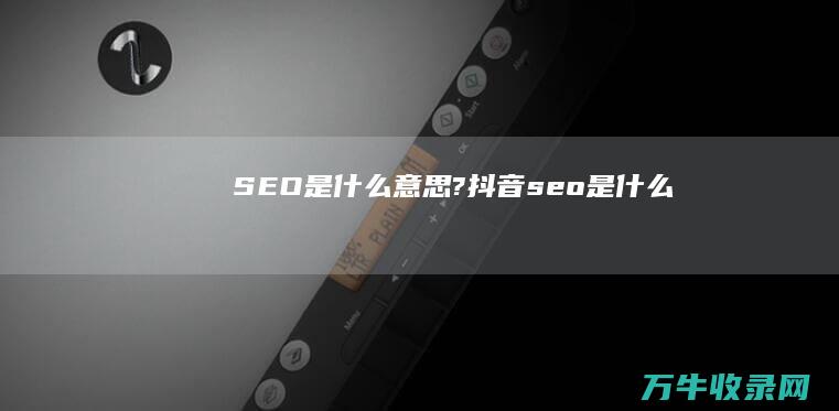 SEO是什么意思? (抖音seo是什么)