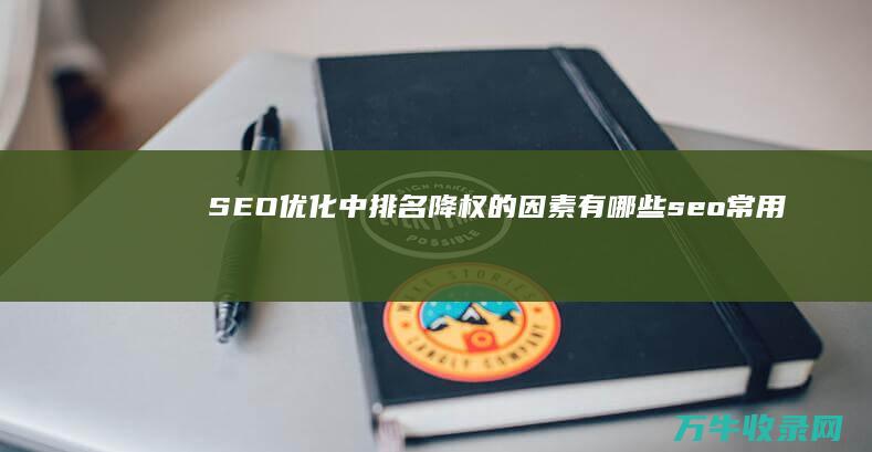 SEO优化中排名降权的因素有哪些 (seo常用优化技巧)